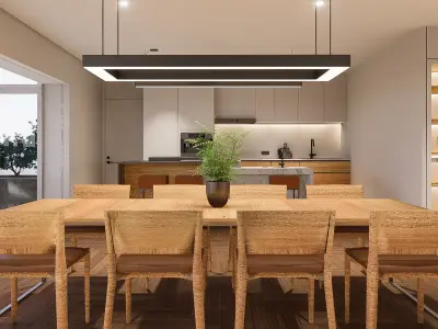 Modern living - A5  3D model