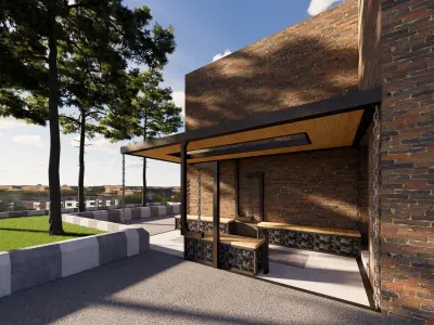 Conversation space design contest 3D model