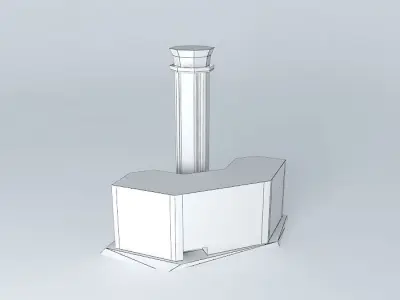 tower airport Free 3D model