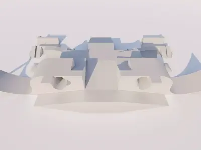 Skatepark-Skate Park PACK 3D model purchase