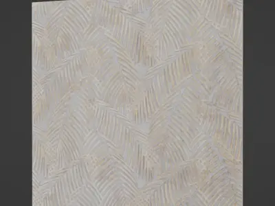 Tanu Dimensional Wall Accent Art 3D model