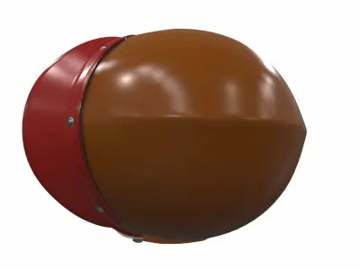 Motorcycle helmet mh-09 3D model