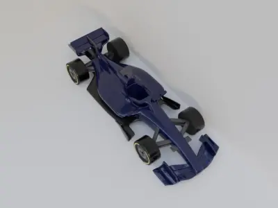 F1 2026 FIA concept car 3D print model