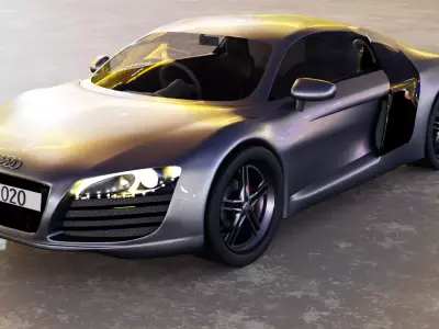 Audi R8 3D model
