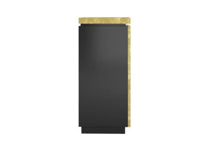 Brass Wire Mesh Cabinet 3D model