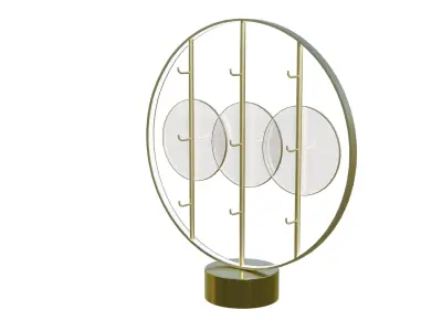 Decorative Stand Hanger  Low-poly 3D model