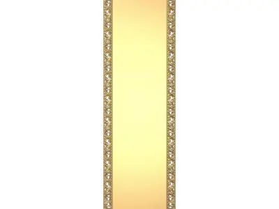 Carved Picture Frame 3D model 30