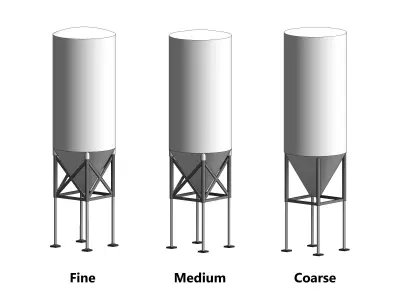 Cement Silo - Revit Family 3D model