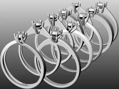 solitarios 3D print model