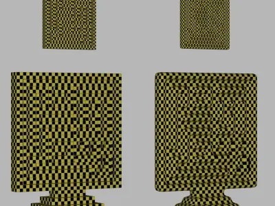 woman life freedom necklace plaque and table decoration 3D print model