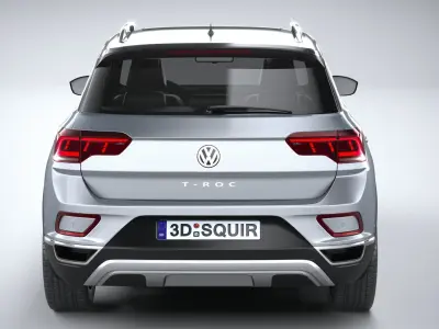 Volkswagen T-Roc Regular 2022 3D model
