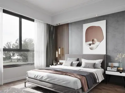  Bedroom interior 42 3D model