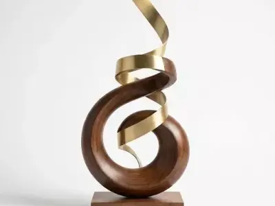 House decor 3d model  Low-poly 3D model