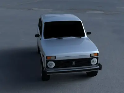 Lada Niva HDRI 3D model