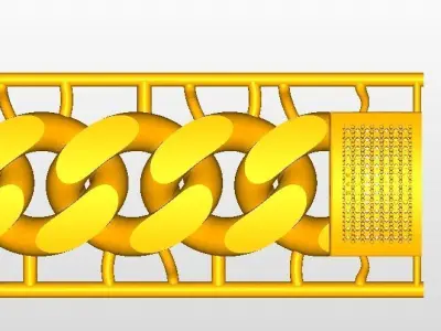 cuban chain  3D print model