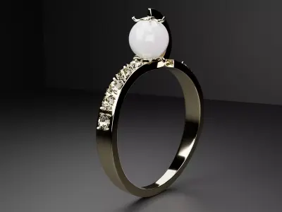 design ring 3 3D model