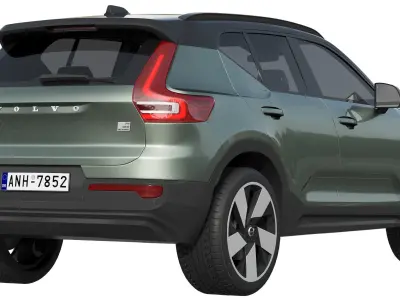VOLVO XC40 Recharge 2023 3D model