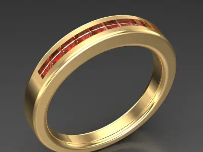 Luxury Men Rings Designs 6MR004 3D print model