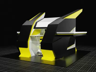 Aerodome Asset Pack 3D model