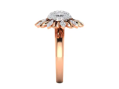 Women Ring 3D print model 28