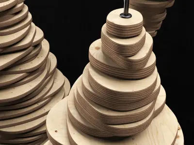 Parametric decor bulb n4 3D model