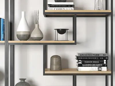  shelving loft 3D model