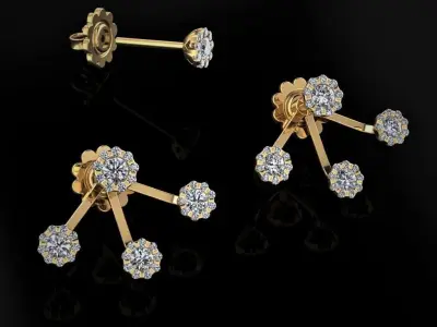 Earrings 10 3D print model