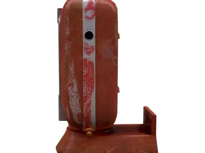 Air Pump Low-poly 3D model