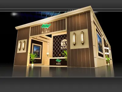 Exhibition - Area -23X10-3DMAX2009-06 3D model