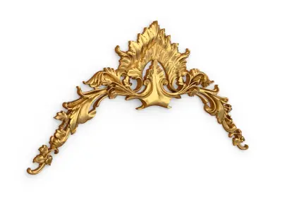 Classic decor ornament 324 3D model