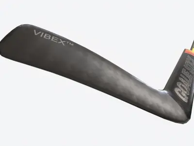 Ice Hockey Goalie Stick 3D model