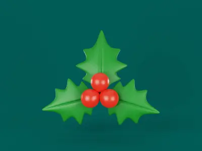 Christmas Decorations 3D model