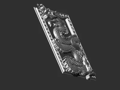 dragon 3D print model