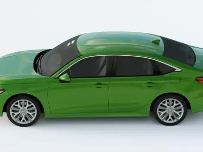 Honda Civic sedan 2022 3D model by Bug-IRL3D