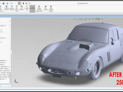 Ferrari 250 GTO - Car Kit - Extra Pack 1 3D print model