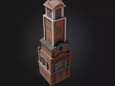 Clock Tower Sentinel 3D model