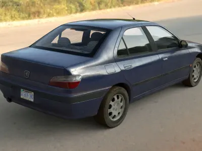 PEUGEOT 406 3D model