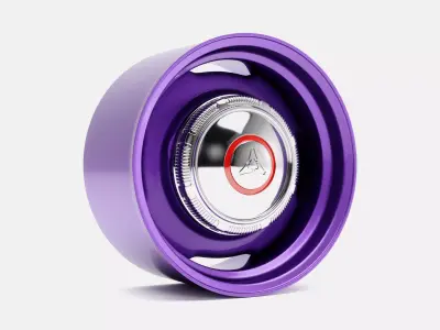 15x8 Mopar Steelie Wheel and Brake 3D print model