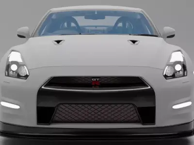 Nissan GTR Low-poly 3D model purchase