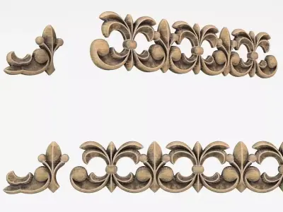 Moulding cnc 3D model