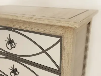 Marquesa Nightstand BERNHARDT 3D model