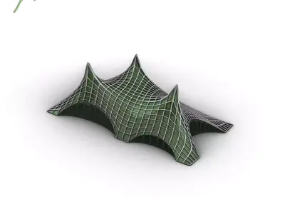 Grasshopper EX 43 Kangaroo   Vertex load 3D model