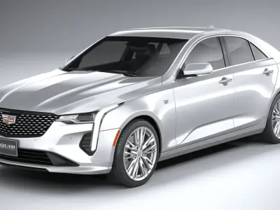 Cadillac CT4 CG 2020 3D model
