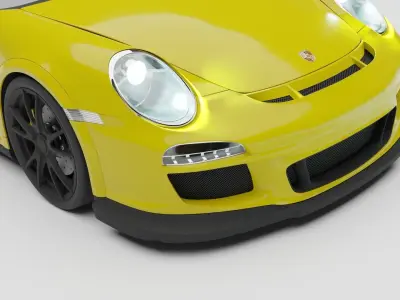 Porsche 911 GT3RS 997-2 3D model