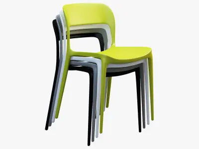 Bontempi Gipsy Dining Chair 3D model
