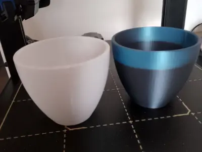  Vasinho 3D para Suculentas - Design Minimalista e Elegante Free 3D model