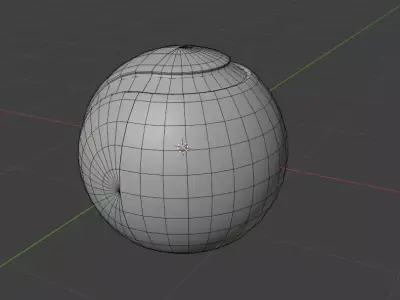 Green tennis ball - 2 Different Textures Low-poly 3D model Low-poly 3D model