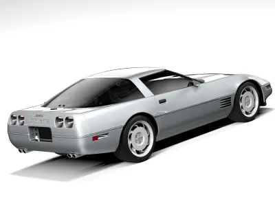 Chevrolet Corvette C4 ZR1 1990-1995 3D model