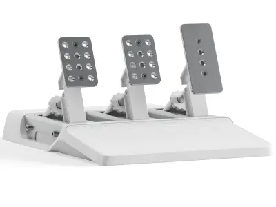 Racing Pedals 3D model