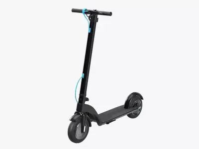 Scooter electric 01 3D model